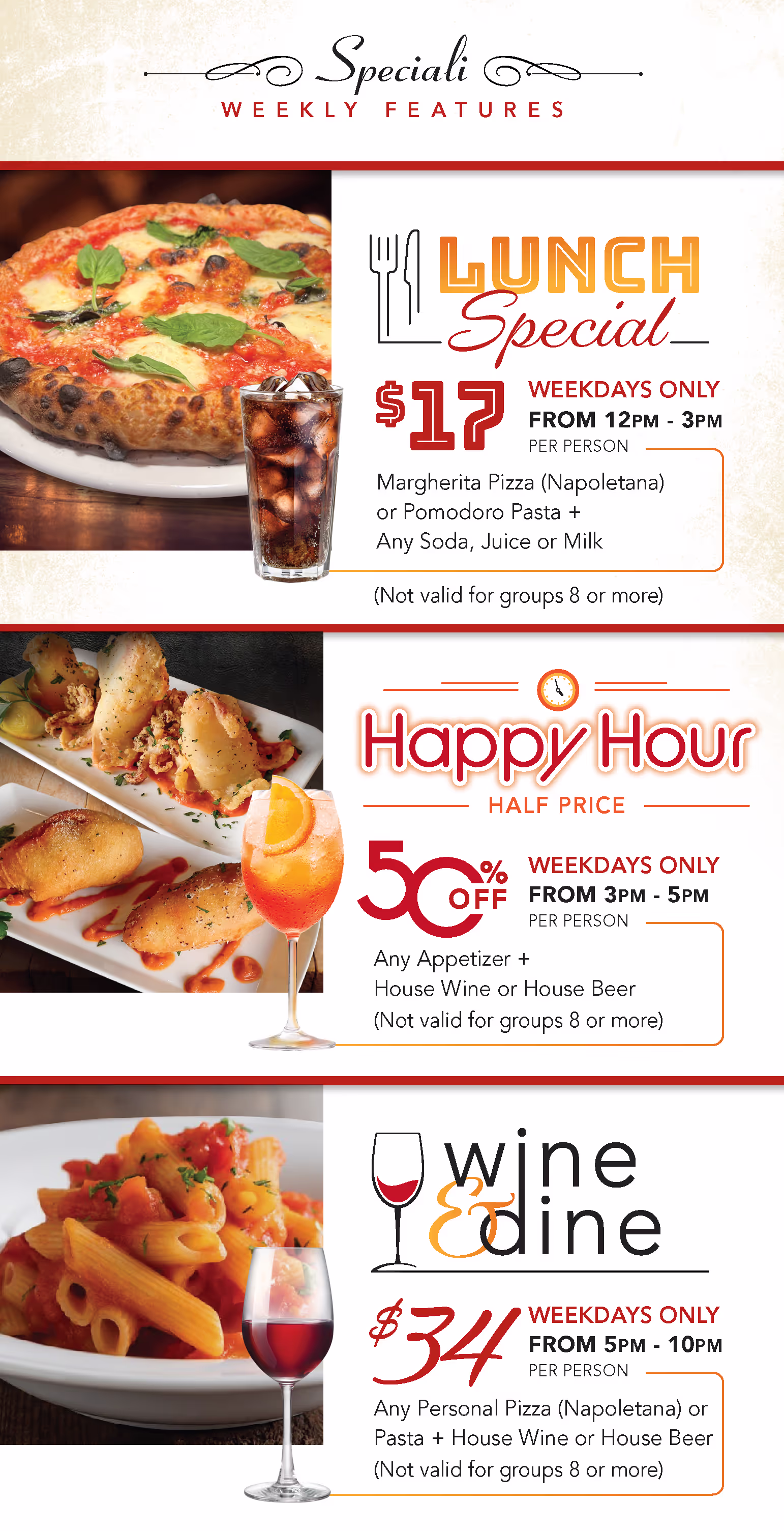 Weekly special features